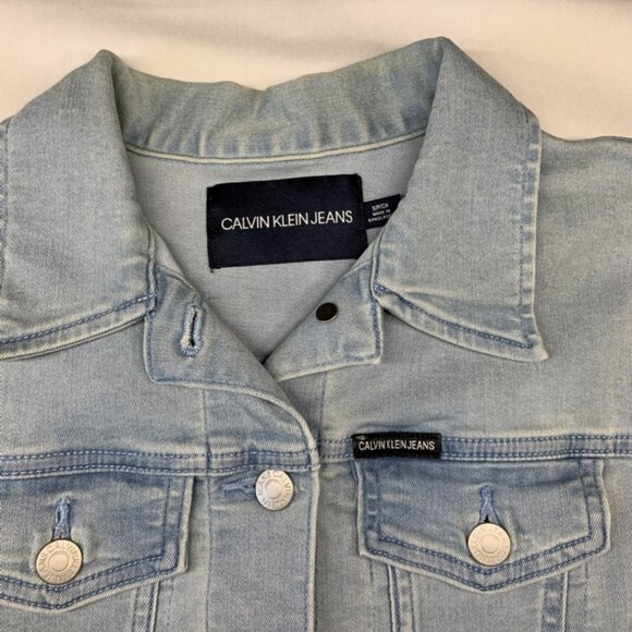 Calvin Klein Jeans Jacket SMALL - Picture 8 of 14